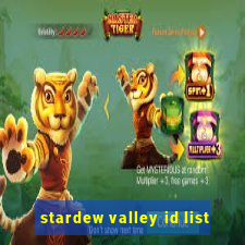 stardew valley id list